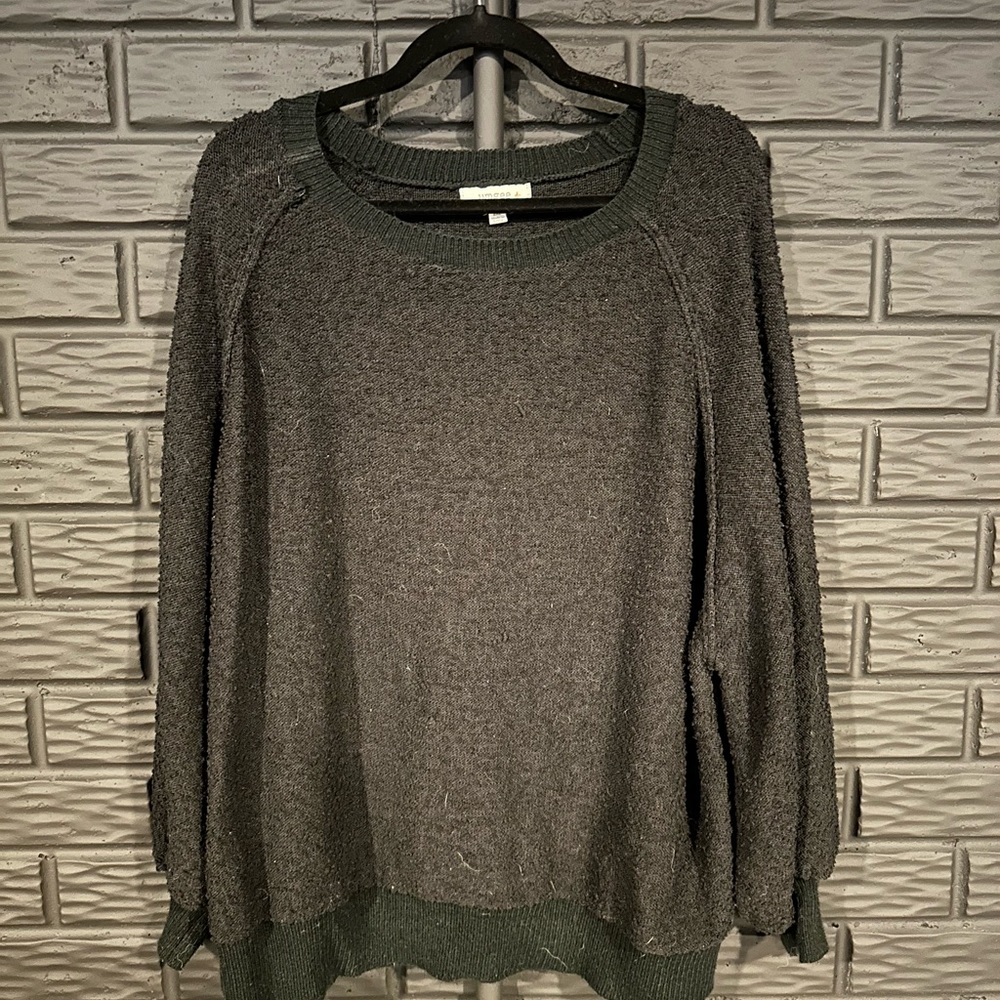 Cute, Textured, Black Sweater